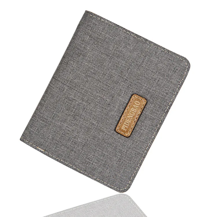 GREY V Мужские кошельки модный короткий Мужской s кошелек маленькие кошельки для денег дизайн тонкий кошелек держатель для карт кошельки для мужчин - Цвет: GREY V