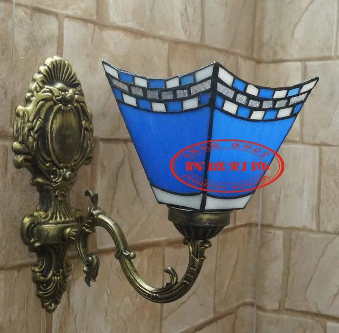 Continental retro art cafe bar mirror front lamp bedside aisle lights bathroom wall vintage dovetail single head | Освещение