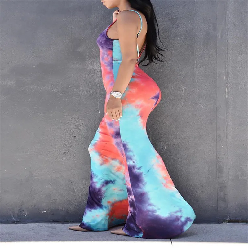 Женское Хлопковое платье без рукавов Стильное вечернее с V образным вырезом