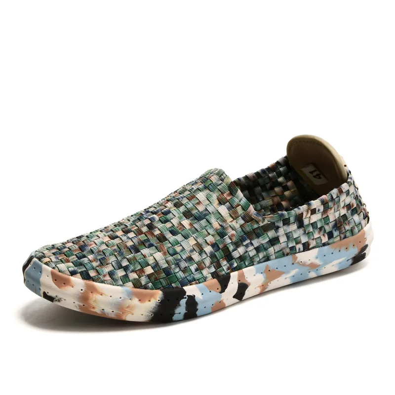 Акция модная мужская обувь на плоской резиновой подошве повседневные лоферы