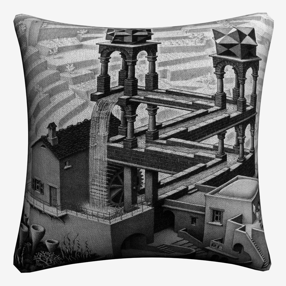 Escher Surreal геометрический работа декоративные Хлопок Лен Чехлы для подушек 45 x см 45 см диван наволочка на подушку для стула домашний декор Almofada