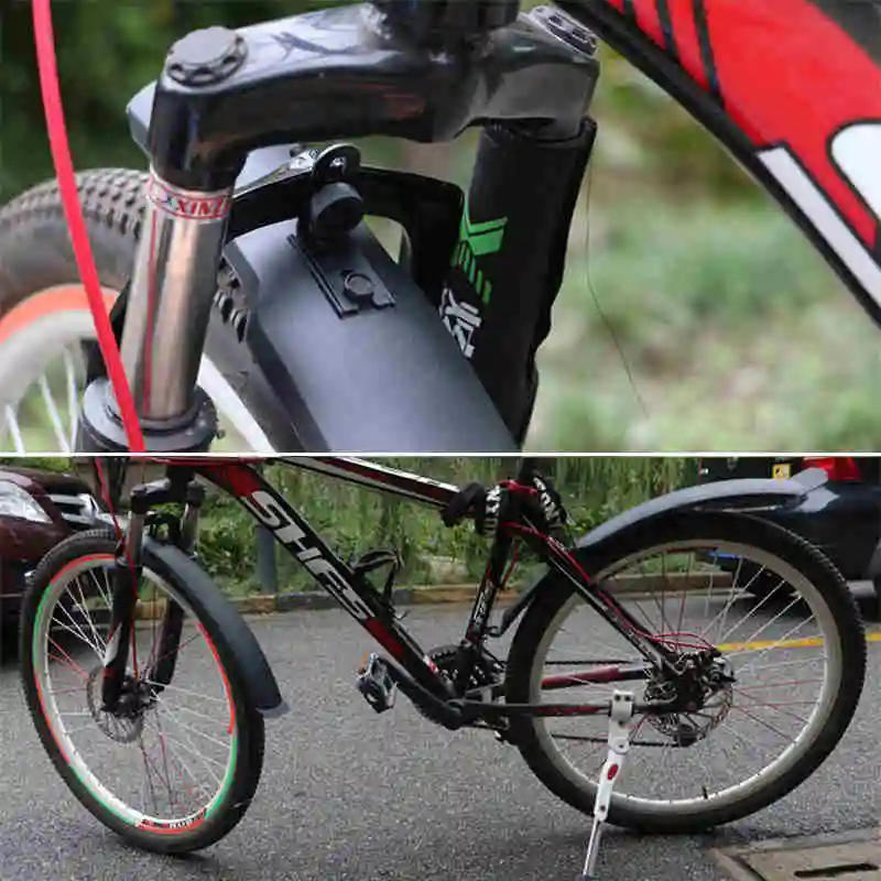 Комплект брызговиков для горного велосипеда переднее и заднее крыло BikeRoad|крылья|