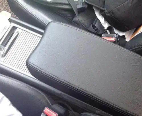 Высокое качество микроволокно кожа центр подлокотник Крышка для Honda Civic 8th 2004-2009 интерьер автомобиля обновление