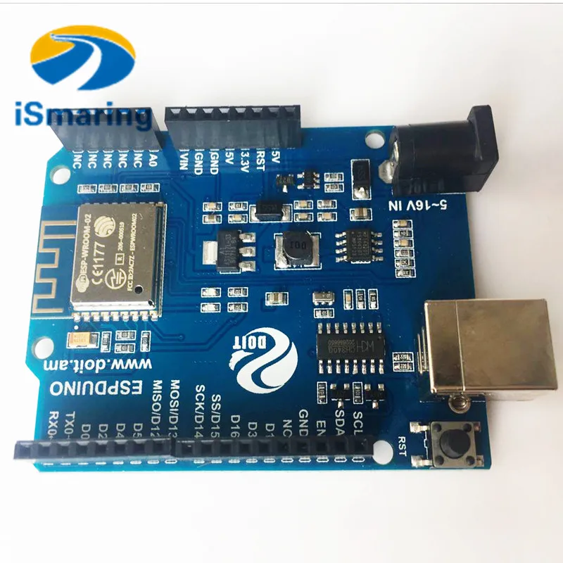 Официальный iSmaring ESPDuino робот WiFi контроллер совместим с Arduino UNO R3 Development Board от ESP8266