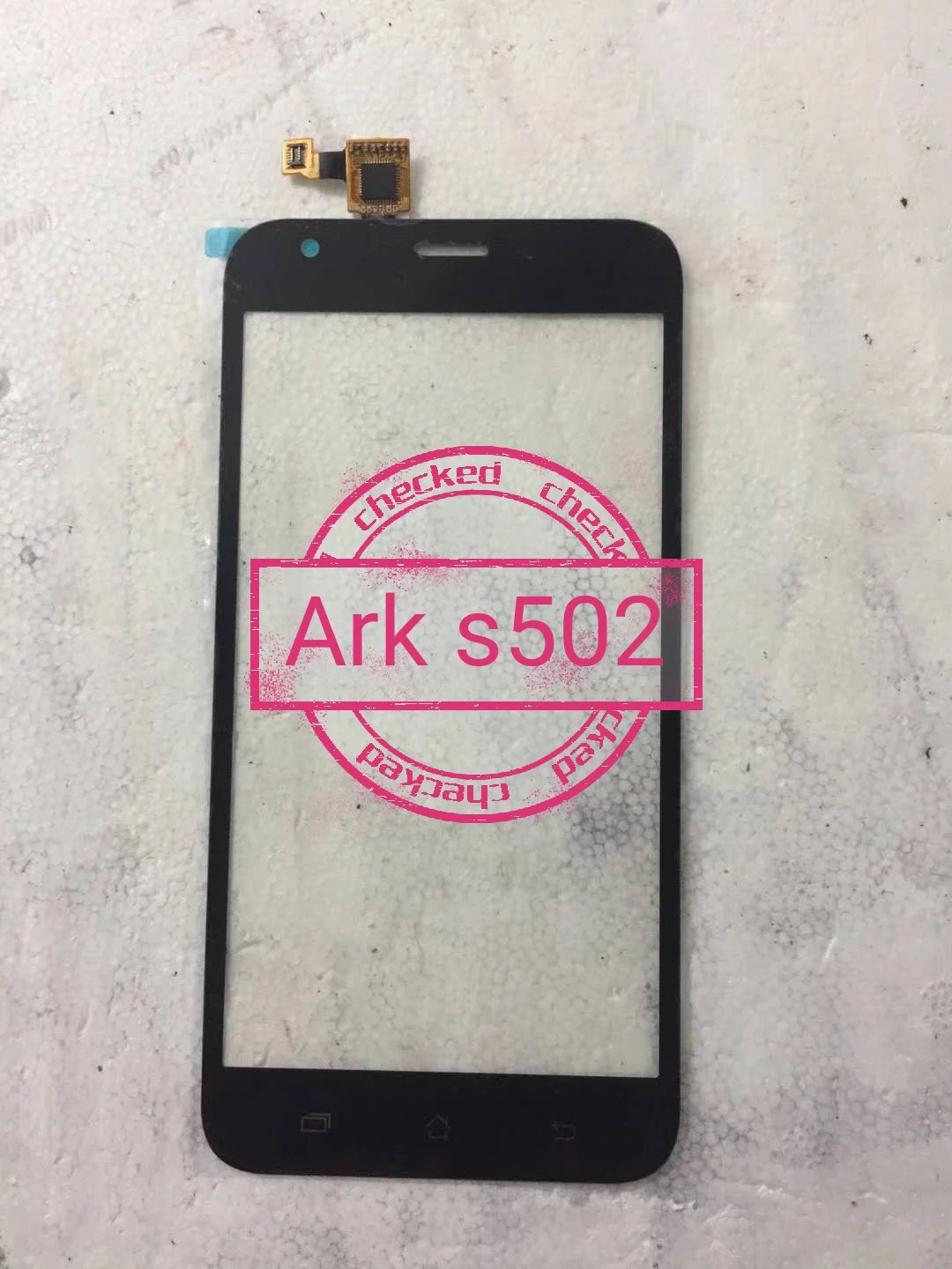 Zgy Touch Экран Сенсор для Ark Benefit S502 Plus Touch Панель окрашенные запасные части для Стекло объектив сенсорный экран 3M наклейки на багажник автомобиля