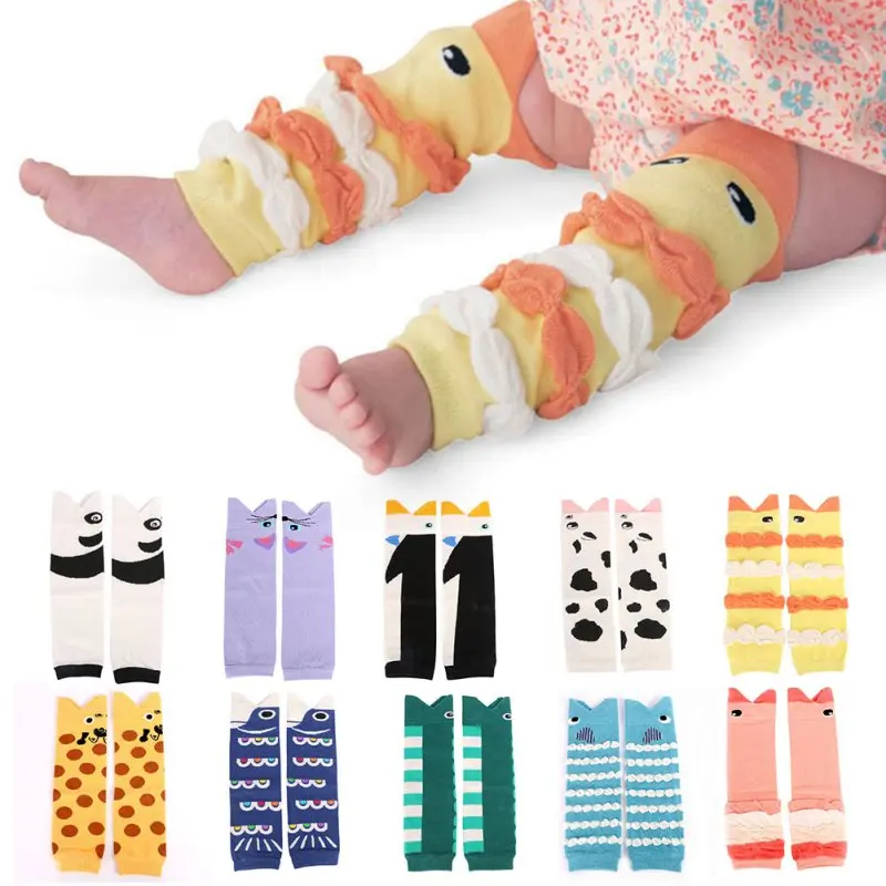 Wholesale  Children Baby Boy Girls Infant Socks Kids Leg Warmers Knee Pad