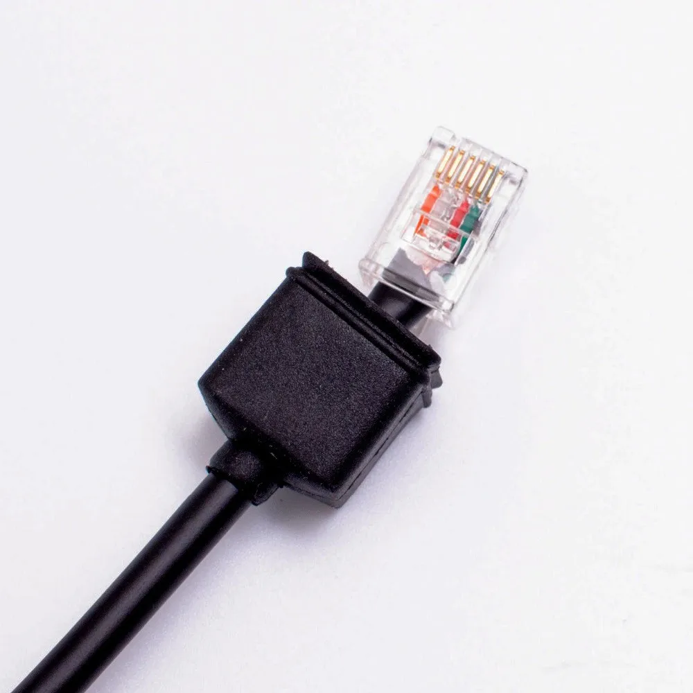 10pcs Mobile Radio Service Cable for Kenwood TKR-750E/751E TKR-850E/851E TM-271E 6PIN two way radio