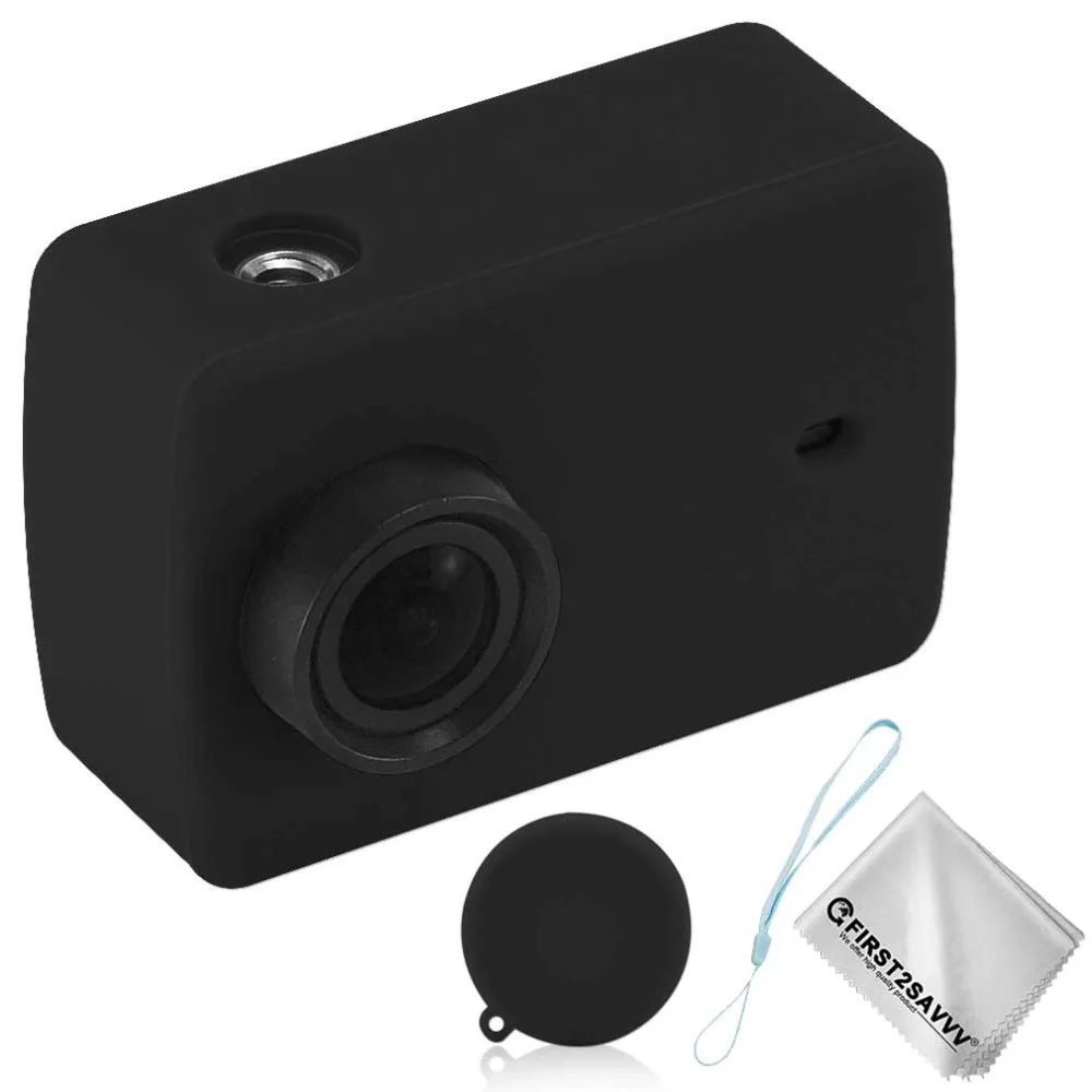 Резиновый защитный силиконовый мягкий чехол для Xiaomi Yi Discovery. Yi Lite. Yi 4K Plus 4K
