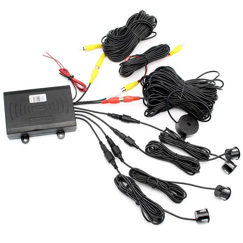 DC 12 24V двухъядерный процессор автомобильный Видео парковочный радар Датчик для