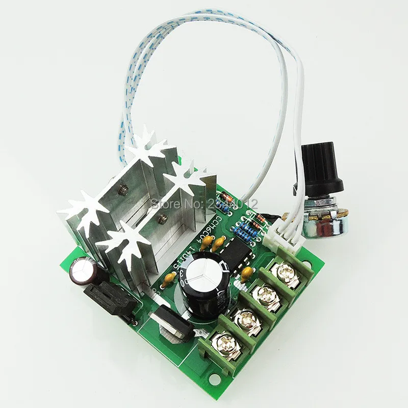 PWM CCM6C контроллер скорости двигателя постоянного тока 20A 24V 12V 6V 30V регулятор
