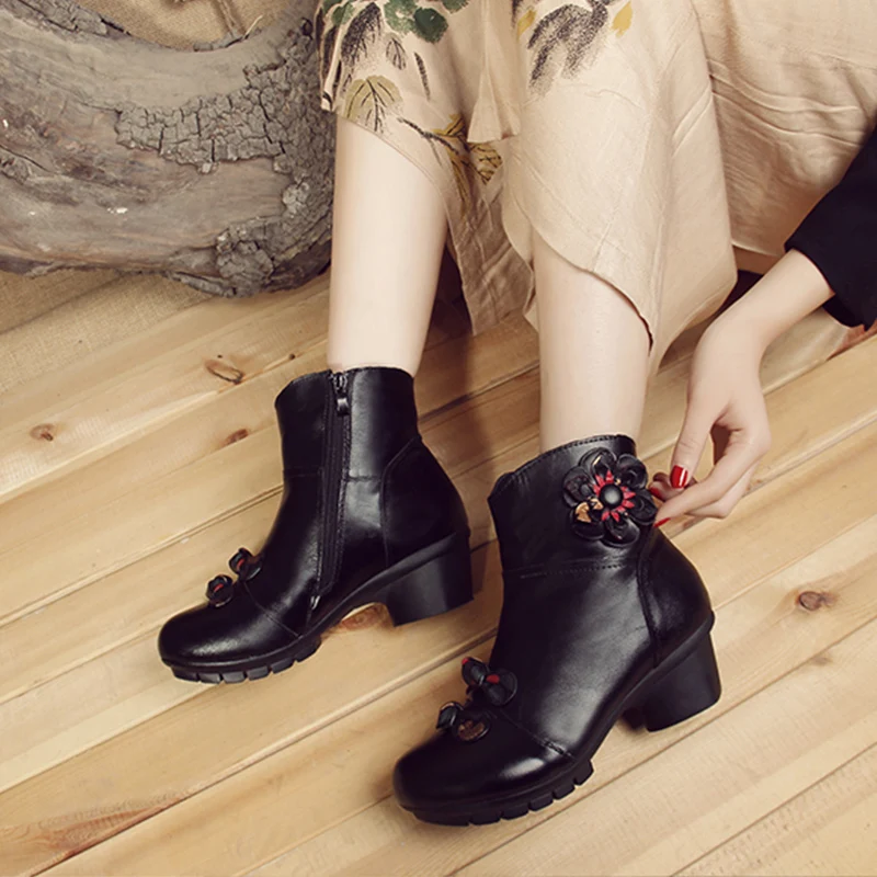 RUSHIMAN/Новинка 2018 года стильные женские ботинки из хлопка в китайском стиле ручной