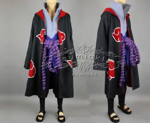 Японское аниме Shippuden Sasuke Учиха карнавальный костюм на Хэллоуин|costume halloween|sasuke uchiha