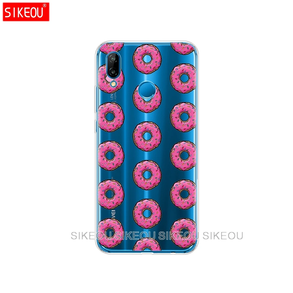 Силиконовый чехол для телефона Huawei P20 P7 P8 P9 P10 Lite Plus Pro 2017 P Smart Мягкий защитный из