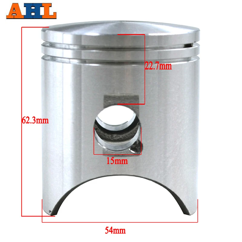 

AHL 1 Set STD Bore Size 54mm Piston & Rings Kit For HONDA NSR250 NSR 250 P1 P2 P3