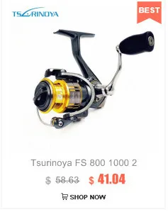 Tsurinoya FS 800 1000 2000 Ultra Light катушка для ловли карпа спиннингом серфинг приманки пресная вода, морская вода Спиннинг рыболовные катушки