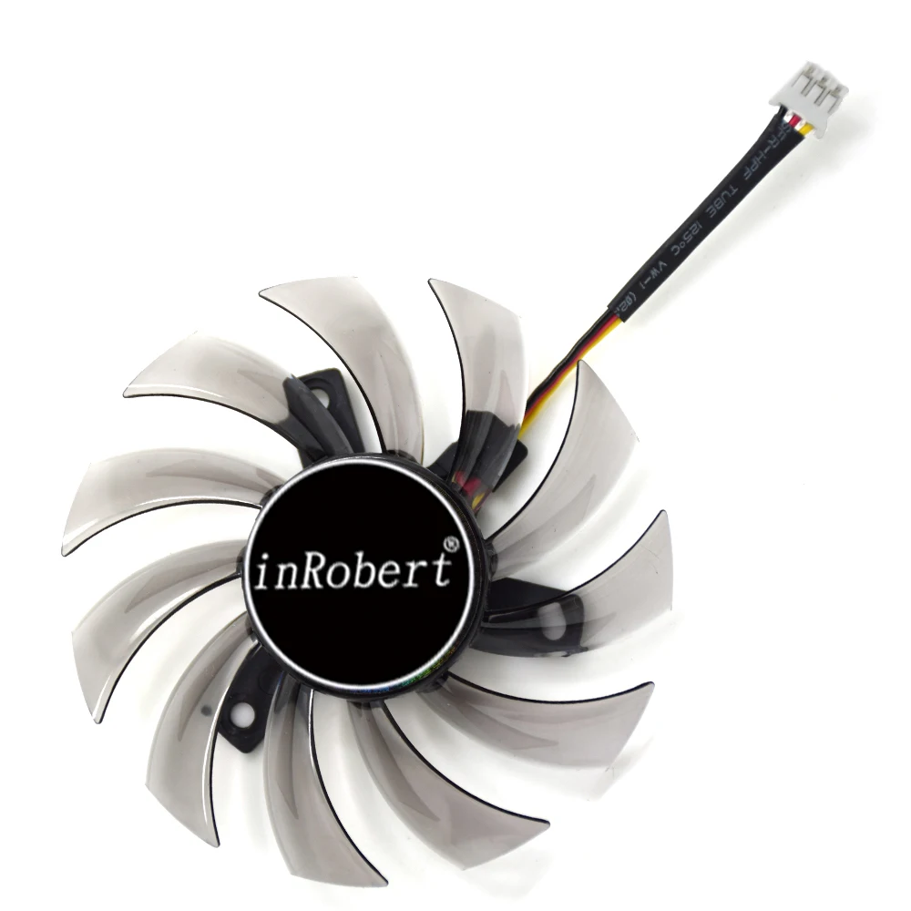 PowerLogic 75 мм PLD08010S12H 2Pin 3Pin кулер вентилятор для NVIDIA GeForce GTX 560 460 Ti R7 260x R270X MSI 560 Ti графическая видеокарта