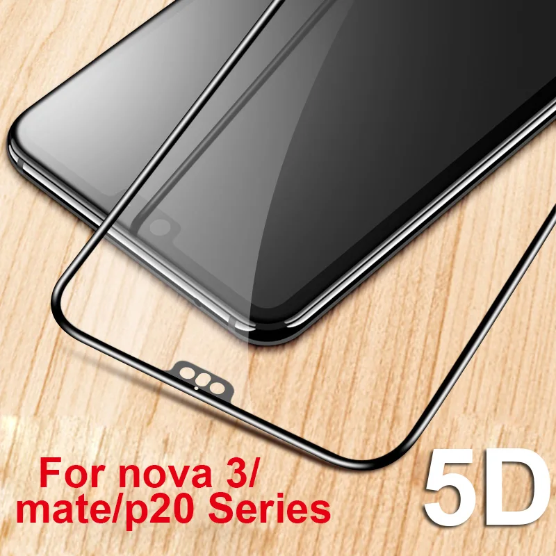 5D стекло для Huawei nova 3i 3 Защитное p20 mate 10 9 lite pro mate10 p smart huawei пленка защита экрана