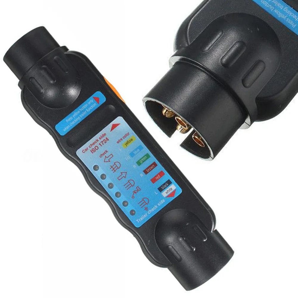 12V 7Pin прицеп для легковых автомобилей светильник розетка Тесты er проводной проводки Тесты диагностический набор автомобильные аксессуары для тестера