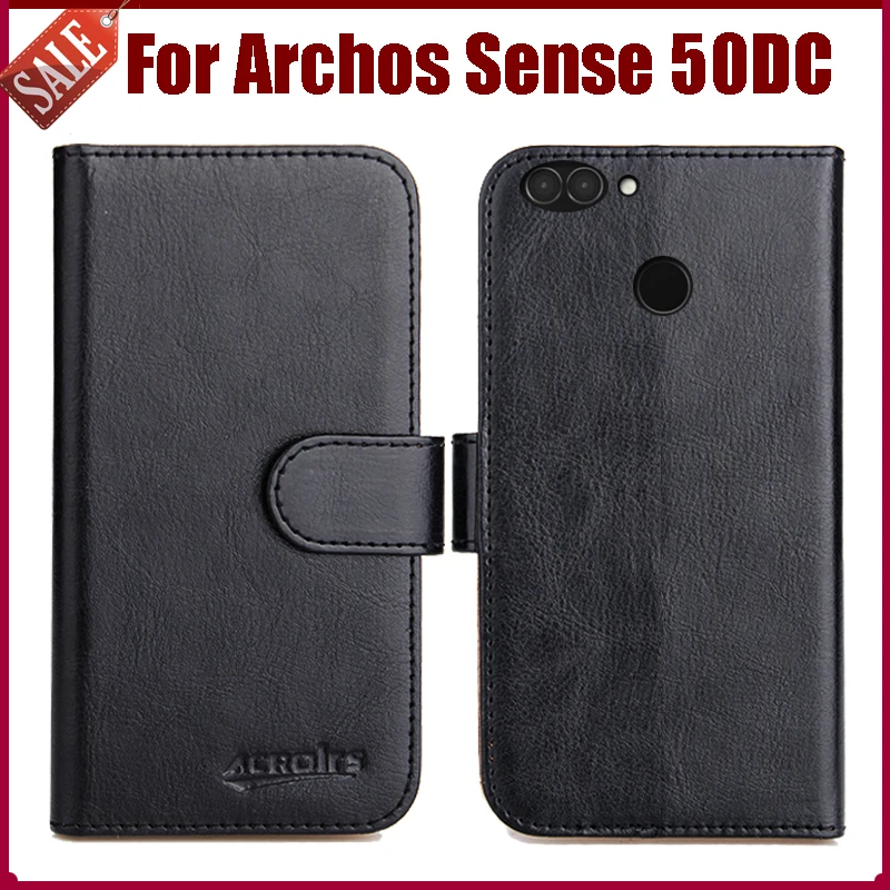 Горячая распродажа! Высококачественный кожаный защитный чехол Archos Sense 50DC 6 цветов