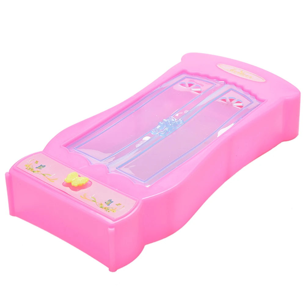 1 шт. розовый гардероб для девочек шкаф кукол мебель спальни кукол|for barbie|for barbie