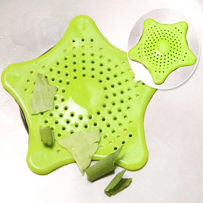 New Silicone Drain Hole Strainer Kitchen Sink Sewer Bathtub Hair Catcher Stopper Trapper Toliet Bathroom Cover Floor Filters Hot | Дом и сад