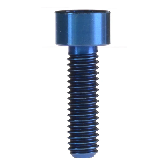 M6x25mm Blue Титановый "Wanyifa" Ti Болт M6 x 20 25 30 35 мм для наушников - Цвет: M6x25mm Blue