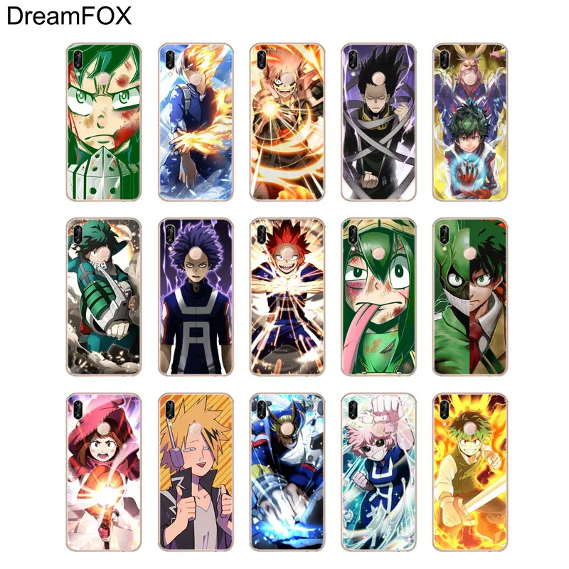 DREAMFOX M312 Boku No Hero Academy Мягкий силиконовый чехол из ТПУ для huawei Honor 6A 6C 7X9 10 P20 P30 Lite Pro P