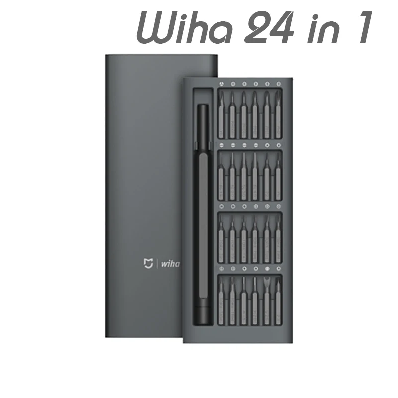 Плоскогубцы Xiaomi Mijia Wiha, гаечный ключ, быстрая регулировка, экономный дизайн, плоскогубцы, стабильный 260*60*15 мм - Цвет: Wiha 24 in 1