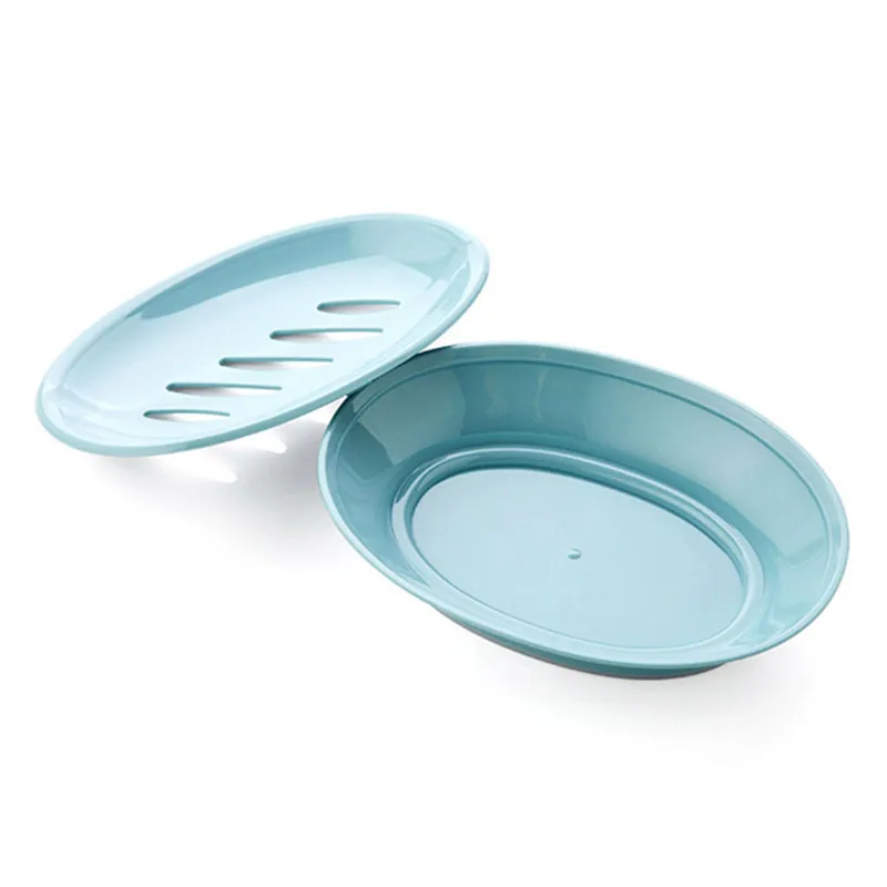 XINTIANXIN 1PCS Creative double drain soap box home bathroom handmade laundry rack accessories | Дом и сад