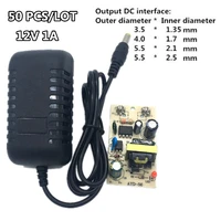 50 pcslot high quality ac dc adapter 100 240v to 12v 1a power adapter 3 51 354 01 75 51 55 52 5 mm power supply adaptor