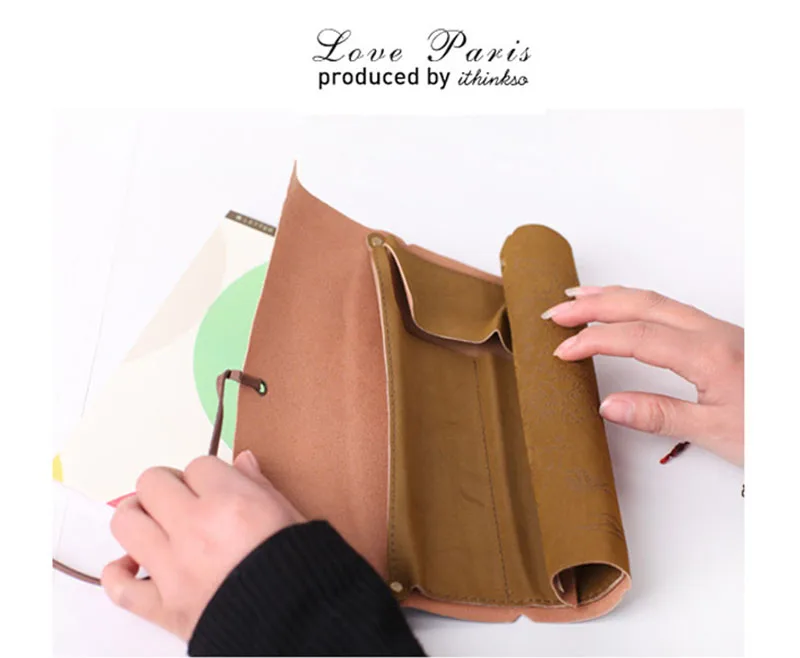 1pc Vintage Pirate Roll Up PU Leather Pen Pencil Case Bags Treasure Map Gift Favor Make up Cosmetic Bag
