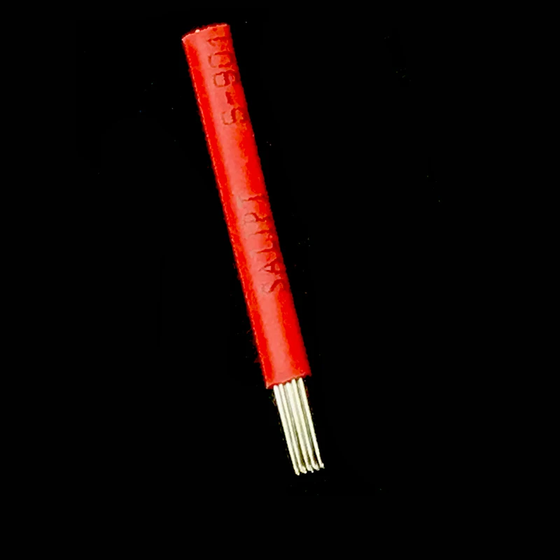 

200 pcs r21 Lamina Tebori Microblading Pin for Manual Pen Permanent Makeup Round 21 Tattoo Needles 3D Eyebrow Eyebrow