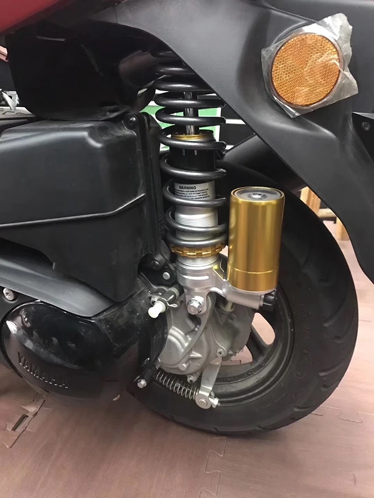 310-320 мм 12," мотоцикл АИС амортизатор Задний амортизатор для HONDA Yamaha мотор Скутер ATV Quad Gold& Black D15