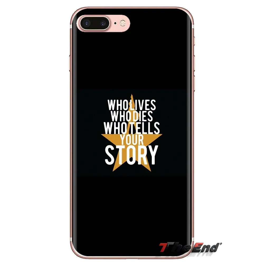 Hamilton Musical Lyrics прозрачные мягкие чехлы для Xiaomi Redmi 4A S2 Note 3 3S 4 4X 5 Plus 6 7 6A Pro Pocophone F1 |