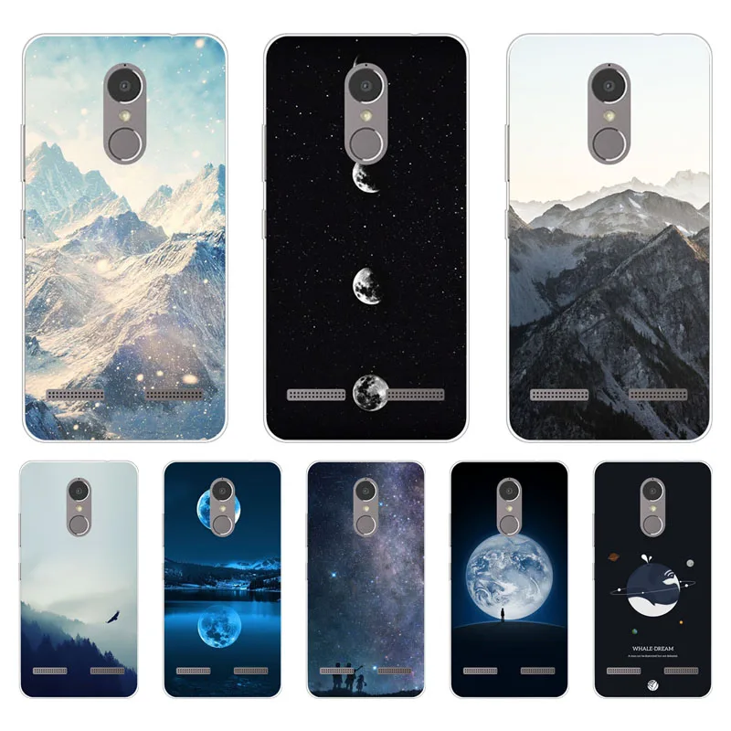 Lenovo k6 power Case Silicon scenery Painting Soft TPU Back Cover for Protect Phone cases shell |