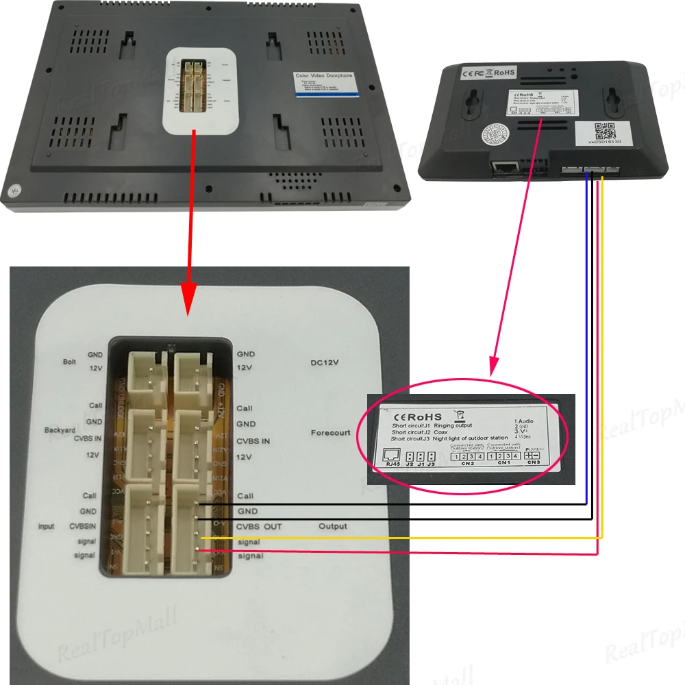 Беспроводной WiFi IP видео домофон видео запись домофон " ЖК-монитор 700TVL ИК камера Поддержка Android iPhone APP 1V2