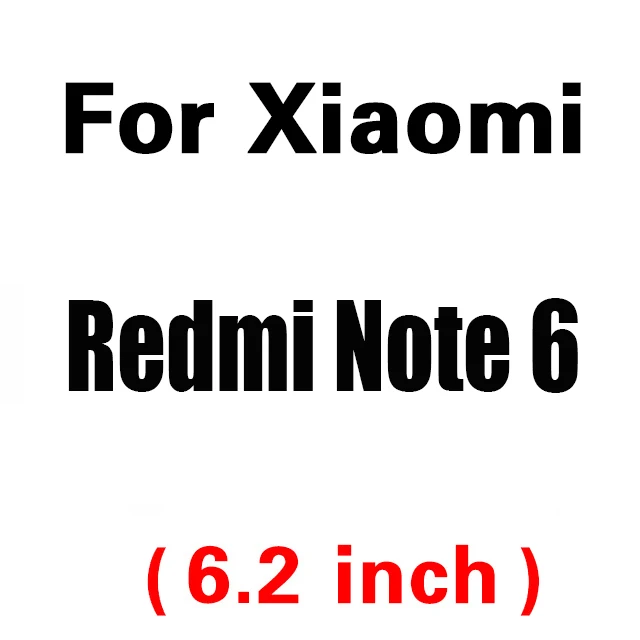Redmi Note 6 GonoRack 6D защитное стекло xiaomi redmi 4x полное покрытие Экран протектор для Xiaomi Redmi 4X4 Pro 4A закаленное Стекло для Redmi Note 4x 5A 5 плюс глобальная версия xiaomi redmi 4x стекло xiaomi redmi 5 plus стекло - Цвет: Redmi Note 6