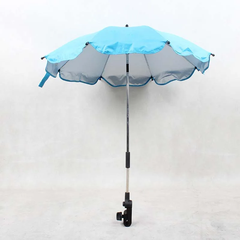 

Baby Carriage Stroller Cart Umbrella Holder baby cart Parasol Sunny Rain shelf Useful Stroller Accessories High Quality umbrella
