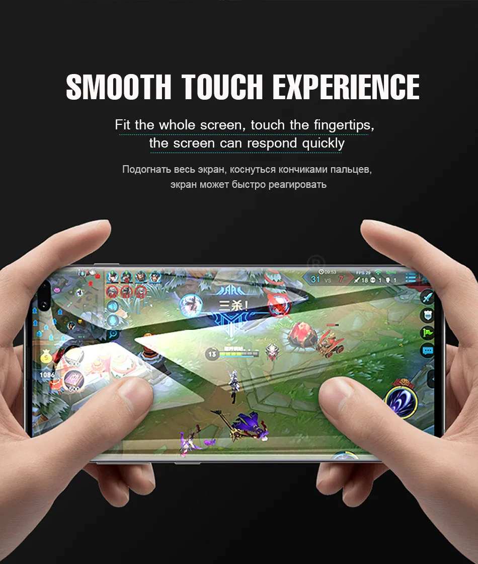 Передняя Задняя Гидрогелевая пленка для samsung Galaxy S8 S9 S10 Plus S10e Защитная пленка для экрана Note 8 9 защитная пленка не стекло
