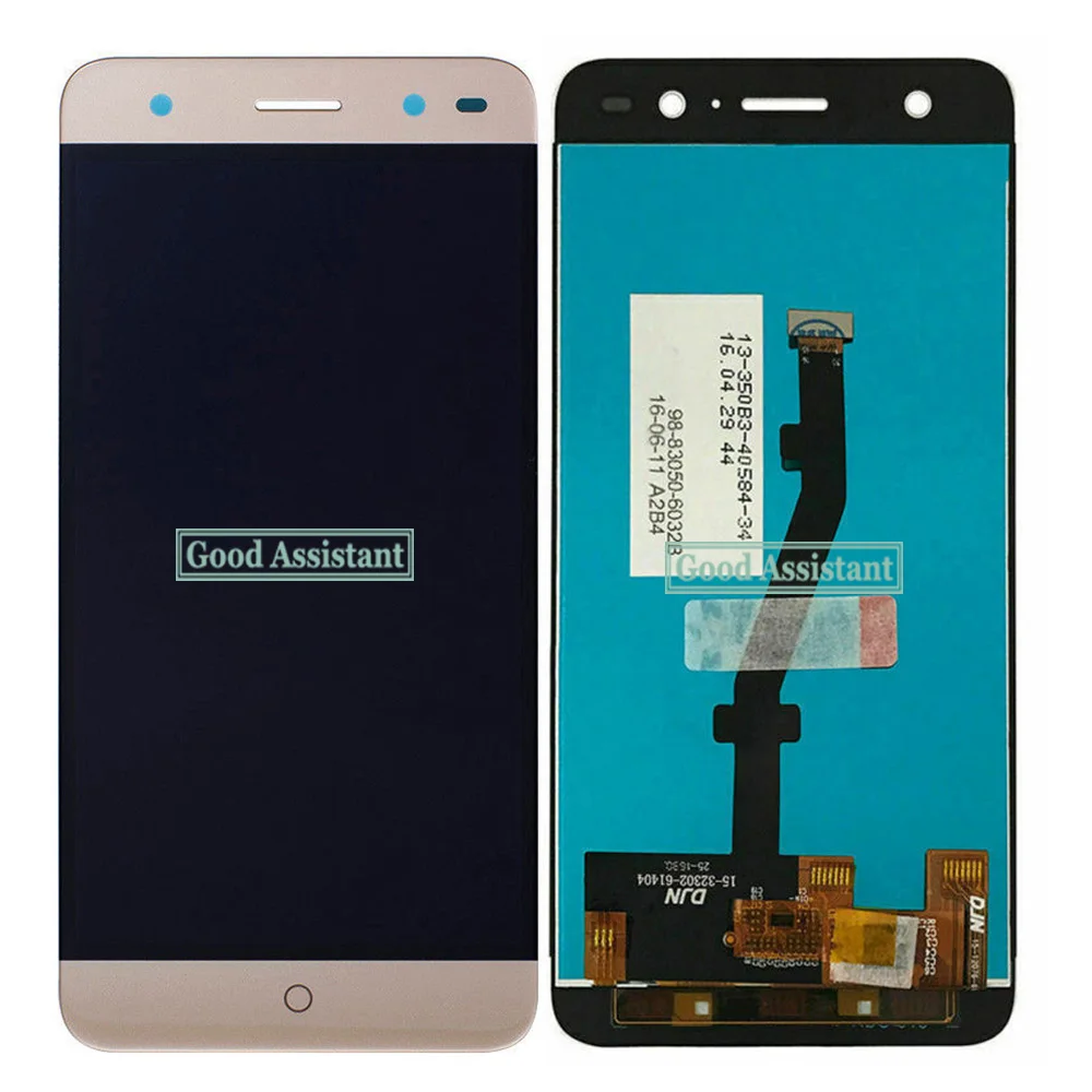 Черный/белый/золотой 5,0 дюймов для zte Blade V7 Lite ЖК-дисплей кодирующий преобразователь сенсорного экрана в сборе с рамкой для zte blade v6 Plus