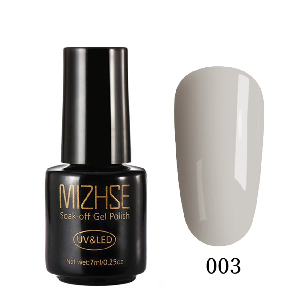 Khaki003 MIZHSE Цветной Гель-лак, УФ светодиодный Гель-лак для ногтей, желтый цвет, лак для ногтей, горячая Распродажа, базовое верхнее покрытие, УФ-гель, цветной праймер для ногтей - Цвет: Khaki003