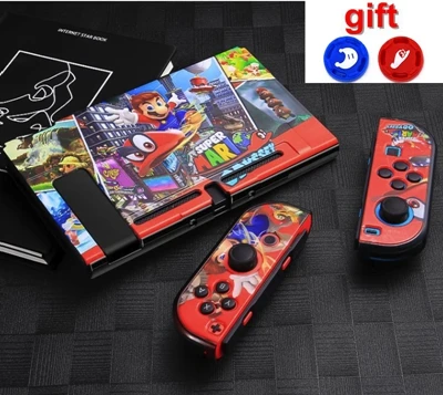 Защитный чехол-накладка для пульта Nitendo Switch Console с контроллером Joy-Con, прямая стыковка - Цвет: 15