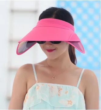 2018 New Riding Outdoor Sport Cap UV Sun Hat Woman Beach Fishing Retractable Visor Female Summer Empty Top | Аксессуары для одежды