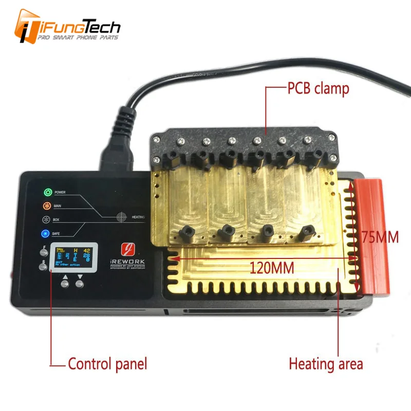 Паяльная станция для деталей поверхностного монтажа SMD iPhone X XS MAX PCB Материнская