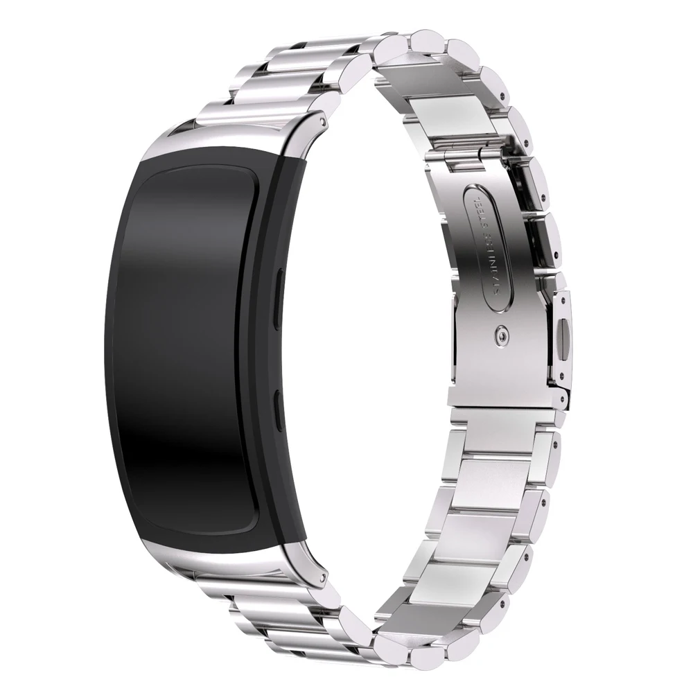 Браслет из нержавеющей стали, ремешок для часов samsung gear Fit 2 SM-R360, умные часы, сменный Браслет для samsung gear fit2
