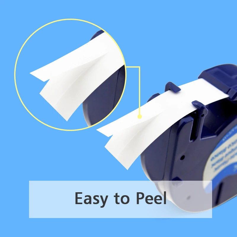 Labelife 3 пакета 12267 91201 91202 совместимый DYMO LetraTag 12мм * 4м краской для печати маркеров.