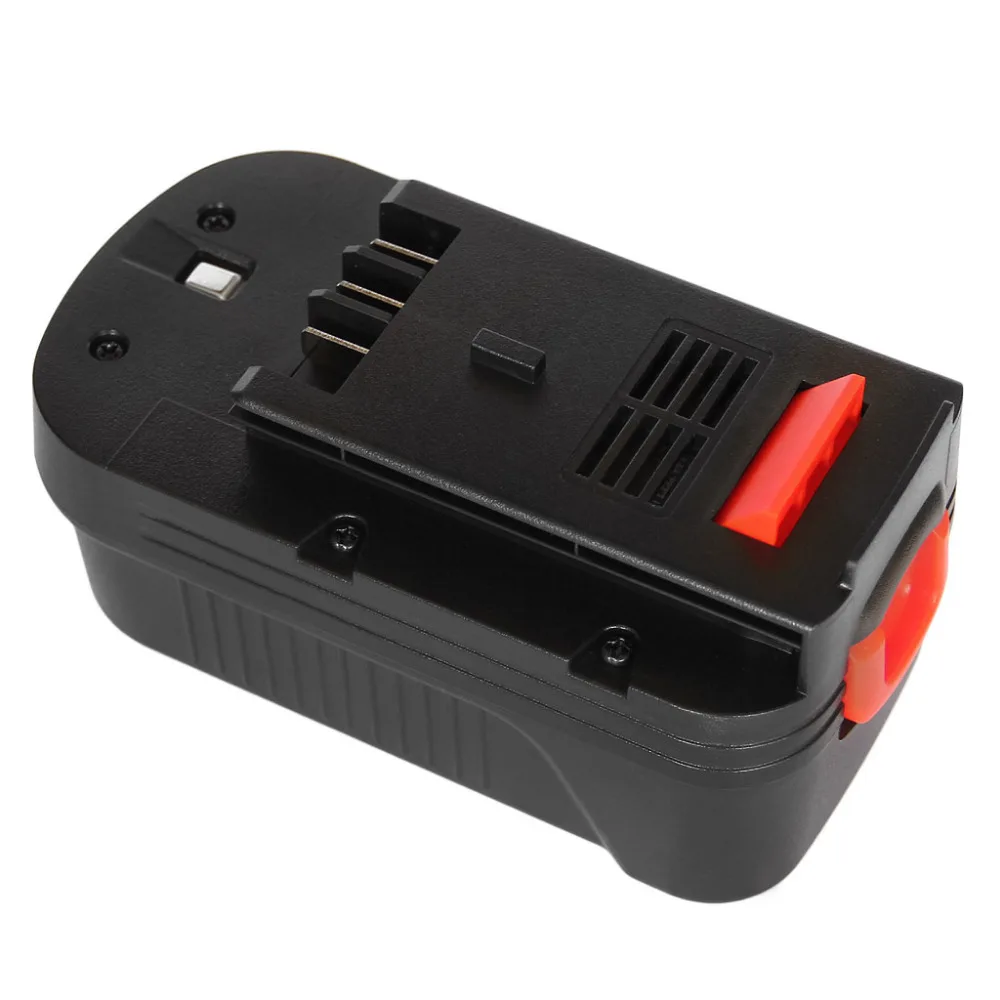 Аккумуляторная батарея FLOUREON 18V 2000mAh для Black Decker A1718 A18 HPB18 CDC180AK CDC180ASB CDC18GK2 Ni