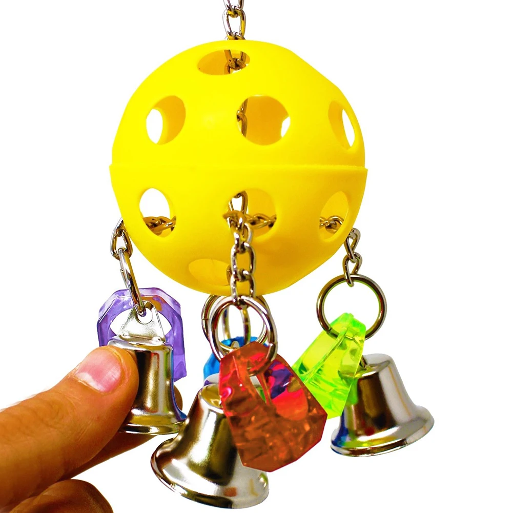 Украшение Bellpull птица игрушка подвеска вращающийся питомец развлечения с