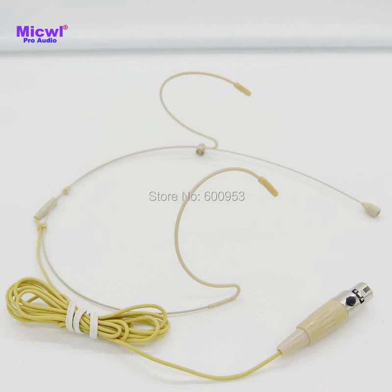 Всенаправленный микрофон MICWL для гарнитуры TA4F мини Shure UT PGX SLX ULX UGX беспроводная