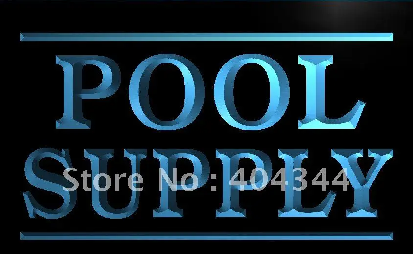 

LK075- Pool Supply Display Adv Light Sign